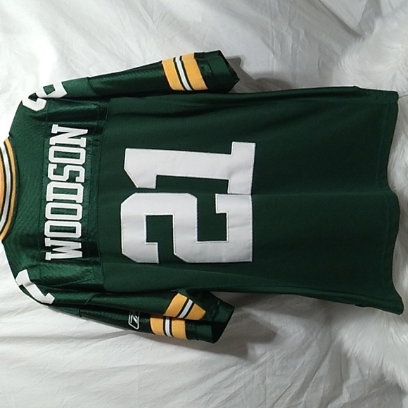 Reebok Vintage NFL Onfield 21 Woodson Greenbay Packers Jersey Sz.52 (X-10 CRATE - Picture 9 of 11